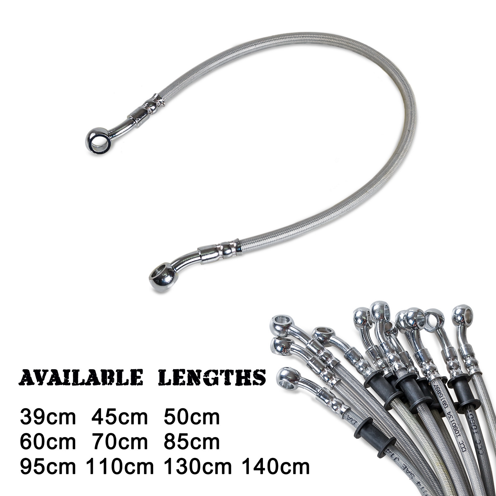 Brake Line Motorcycle - Selang Minyak Rem Sepeda Motor 39Cm-140Cm
