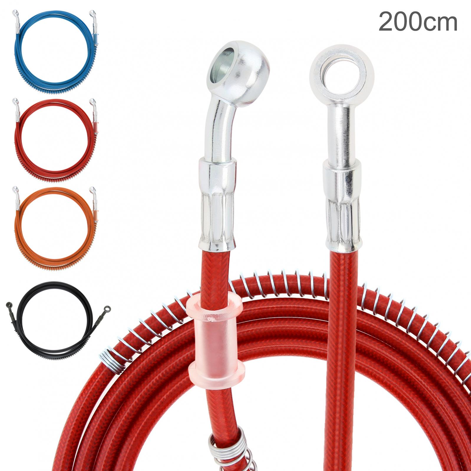 Brake Line Motorcycle - Kabel rem kepang sepeda motor, 200cm