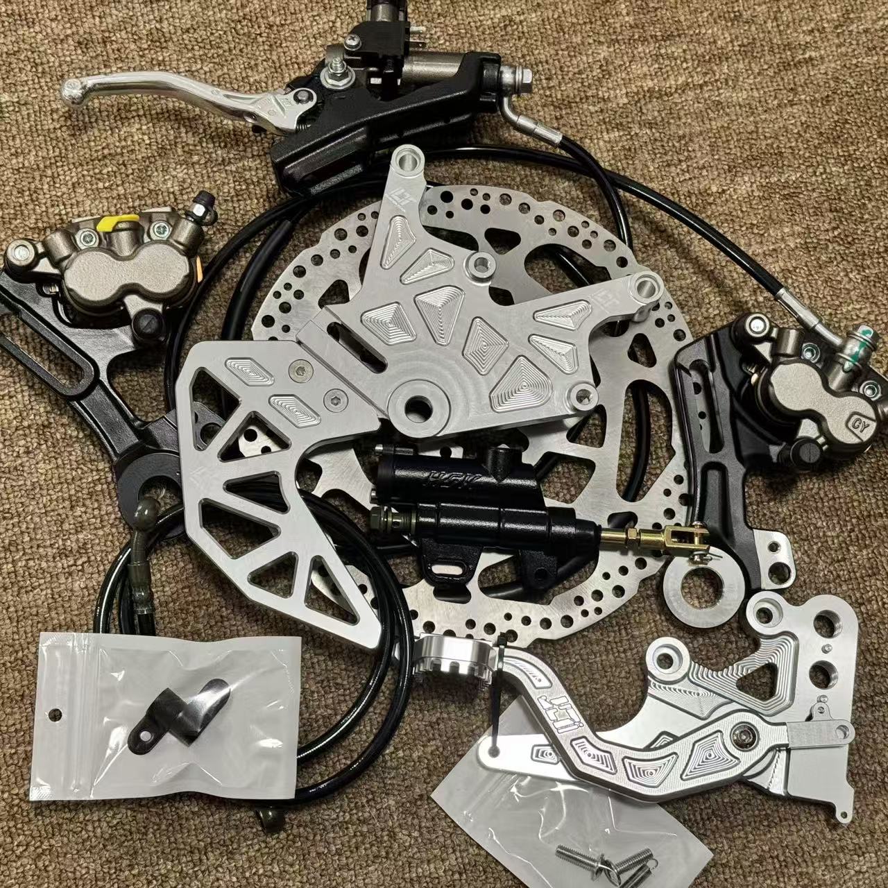 Kit Braket Kaliper Ganda untuk - Brake Caliper ulasan dan harga