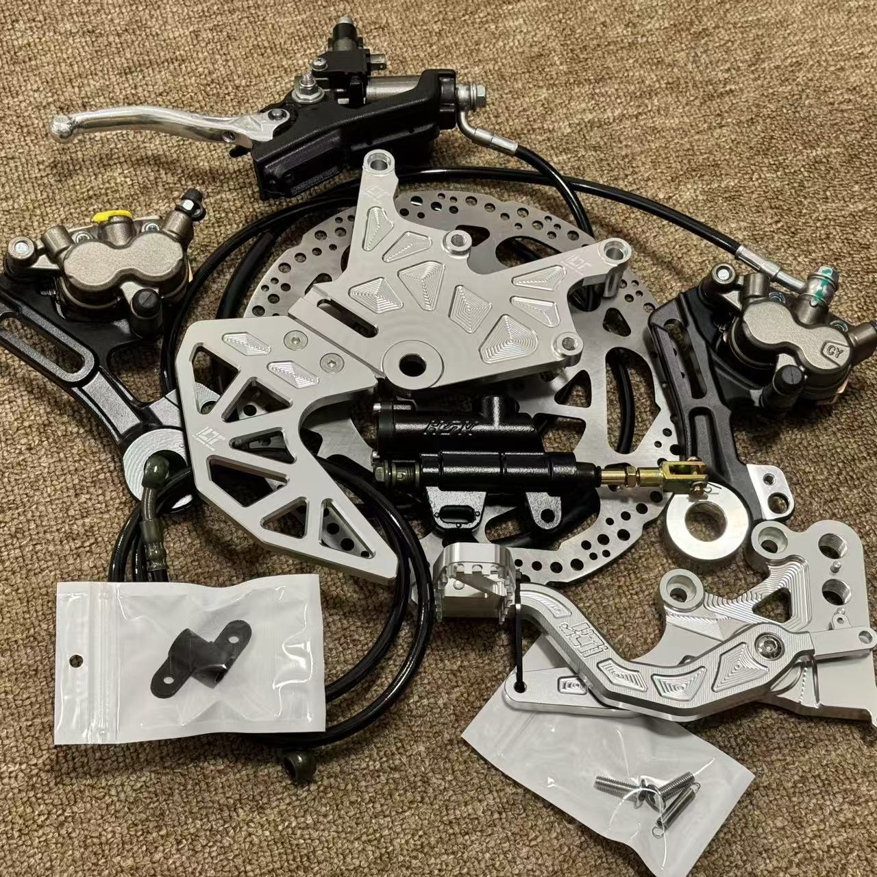 Kit Braket Kaliper Ganda untuk - Brake Caliper ulasan dan harga
