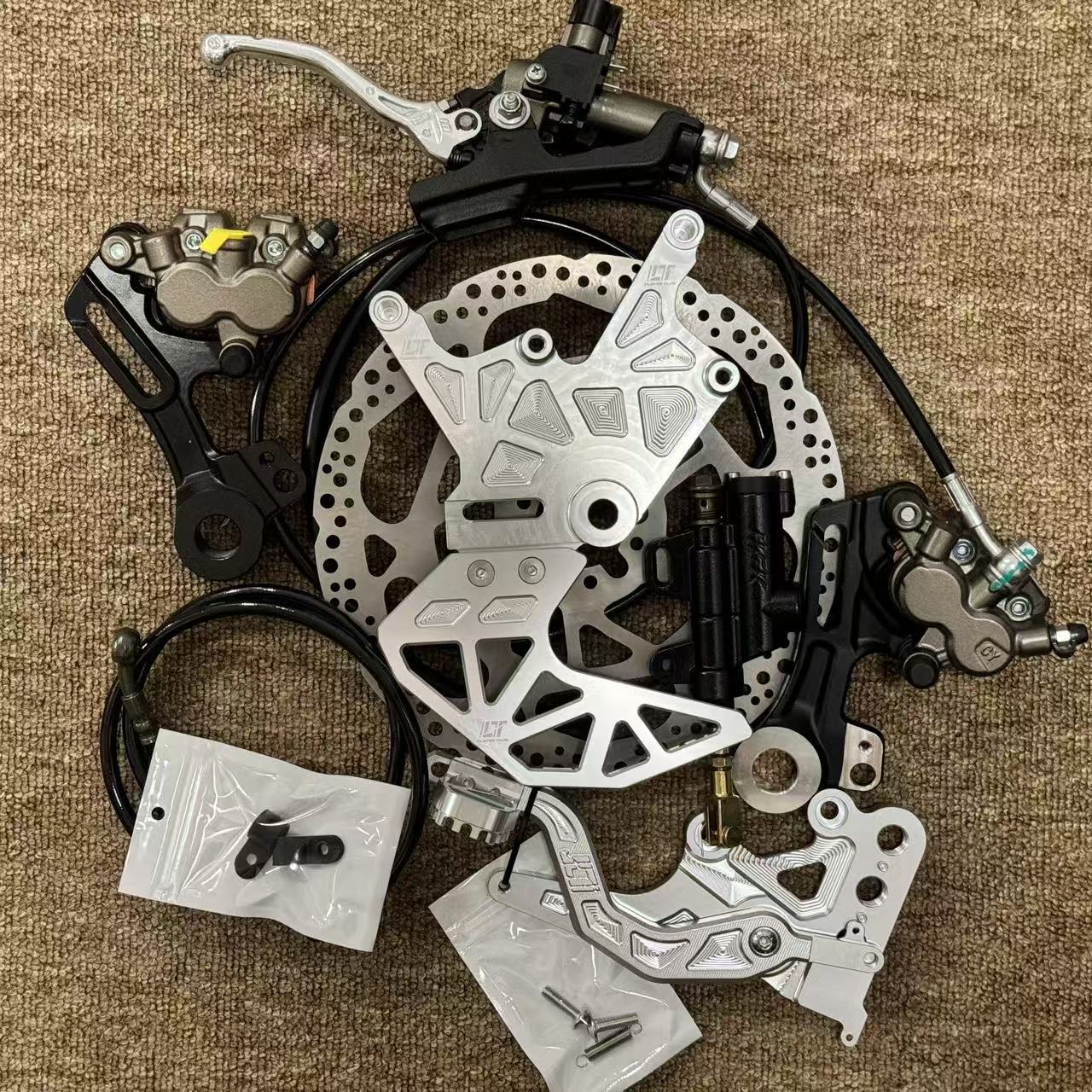 Kit Braket Kaliper Ganda untuk - Brake Caliper ulasan dan harga