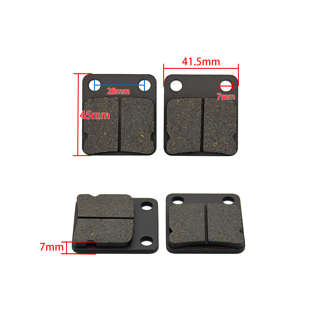 Bantalan rem sepeda motor 50cc - Brake Pads Bike ulasan dan harga