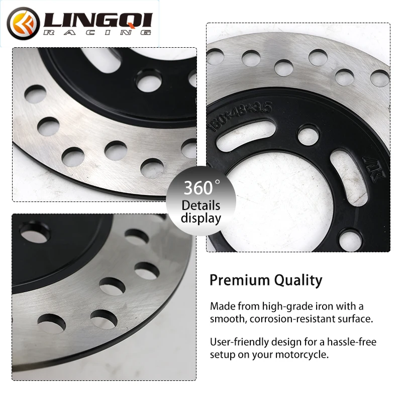 LINGQI RACING 160Mm Bantalan R - Brake Pads Bike ulasan dan harga