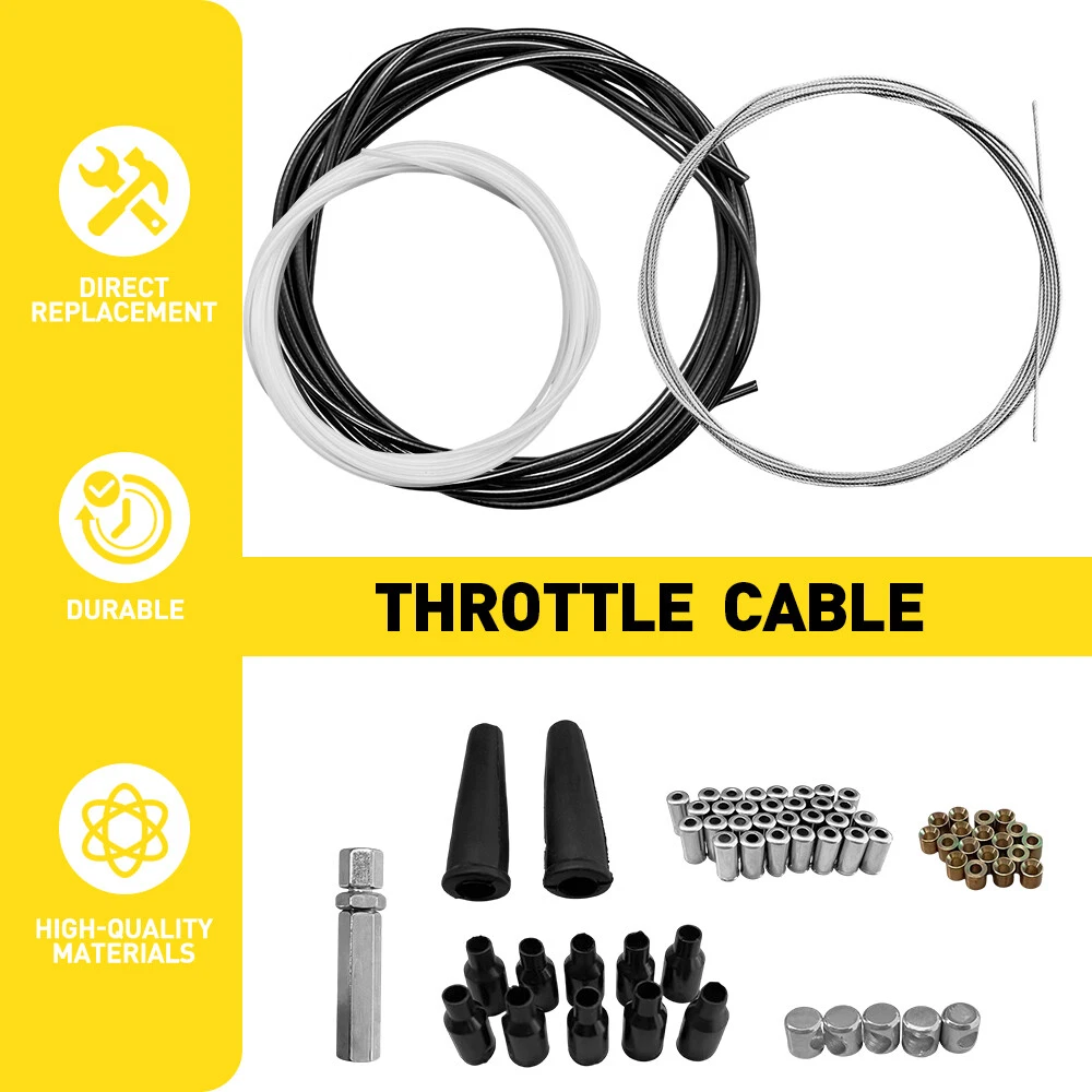 Kabel Gas Motor DIY 5 Meter Ki - Motorcycle Brake Cable ulasan dan harga